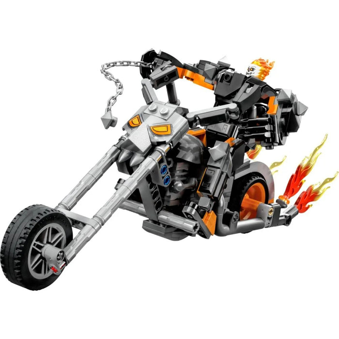 Lego Super Heroes Robot si Motocicleta Calaretul Fantoma 76245