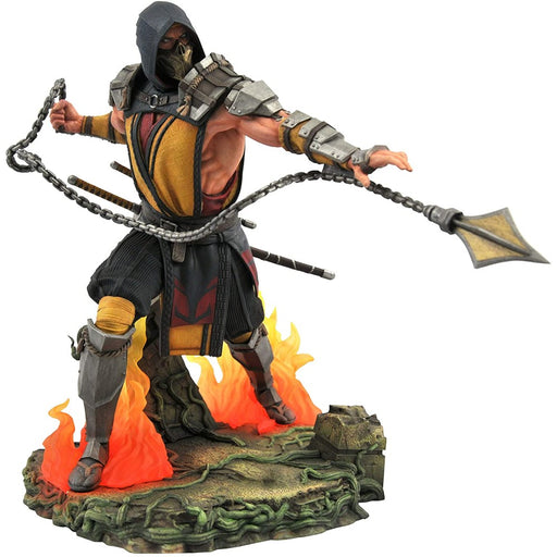 Figurina PVC Mortal Kombat 11 Gallery Dlx Scorpion - Red Goblin