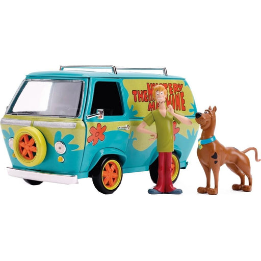 Scooby Doo Mystery Van Set Format Din Dubita Metalica Scara 1:24 - Red Goblin