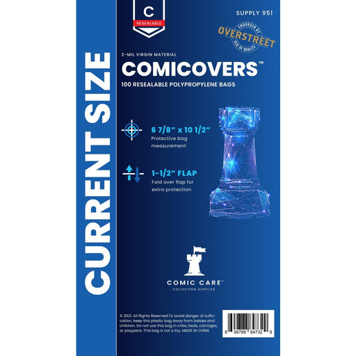 Comicare Current PP Resealable Bags (Pack of 100) - Red Goblin