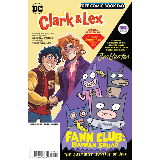 FCBD 2023 Clark & Lex and Fann Club Batman - Red Goblin
