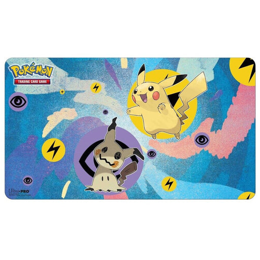 UP - Pikachu & Mimikyu Playmat for Pokemon - Red Goblin