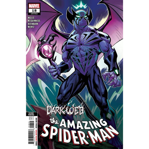 Amazing Spider-Man 18 (2022) Ed McGuiness 2nd Printing Variant - Red Goblin