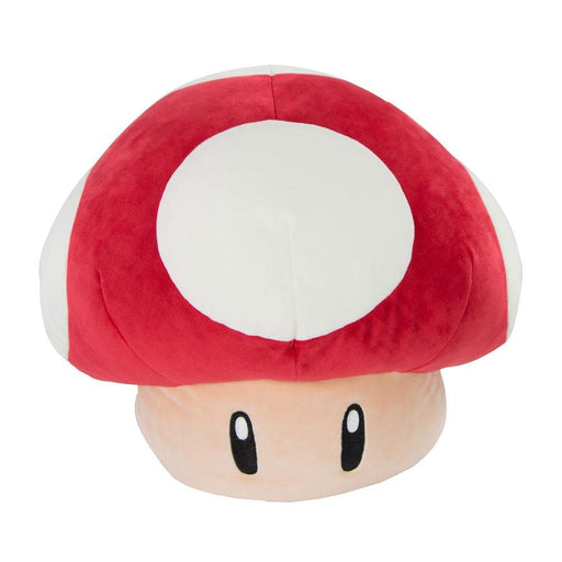 Precomanda Mario Kart Mocchi-Mocchi Plush Figure Super Mushroom 40 cm - Red Goblin
