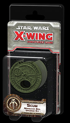 Star Wars: X-Wing - Scum Maneuver Dial Upgrade Kit - Red Goblin
