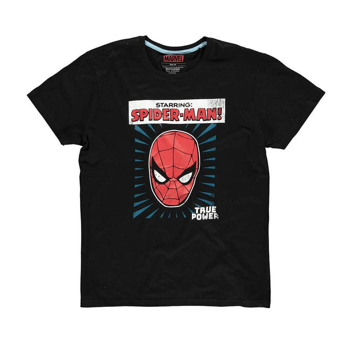 Tricou Marvel - Starring Spider-Man - Red Goblin