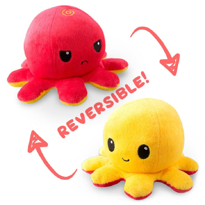 Figurina Plus Reversible Octopus Plushie - Red Goblin