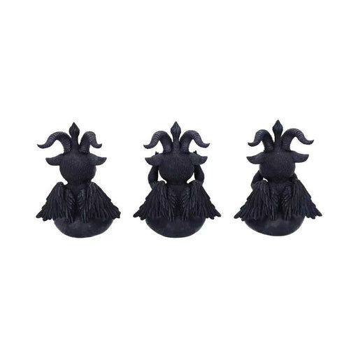 Set Figurine Cult Cuties Three Wise Baphoboo 13 cm - Red Goblin