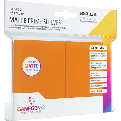 Sleeve-uri Gamegenic - Matte Prime (100 Bucati) - Red Goblin