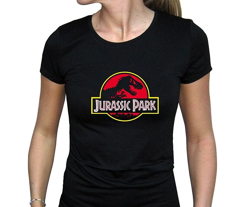 Tricou (Damă) Jurassic Park - Logo