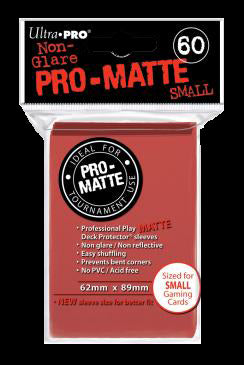Ultra PRO Sleeves Pro-Matte Small (60) - Red Goblin