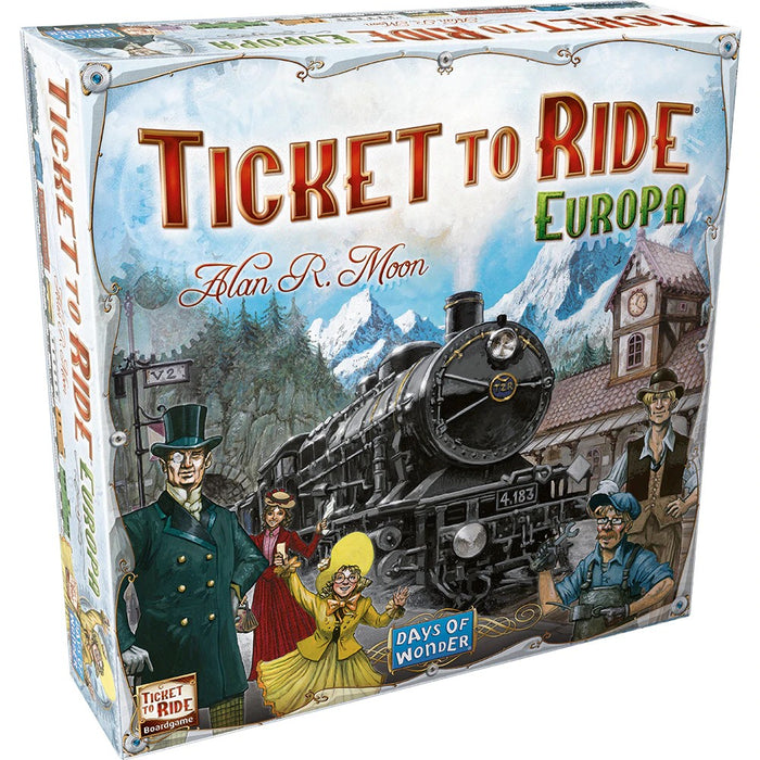 Ticket to Ride Europa (editie in limba romana) DETERIORAT
