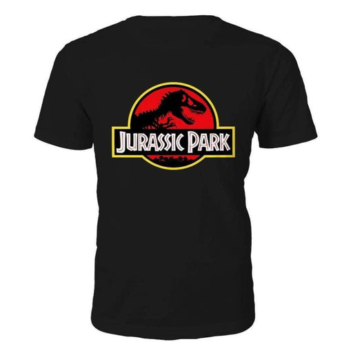 Tricou Jurassic Park - Logo - Red Goblin
