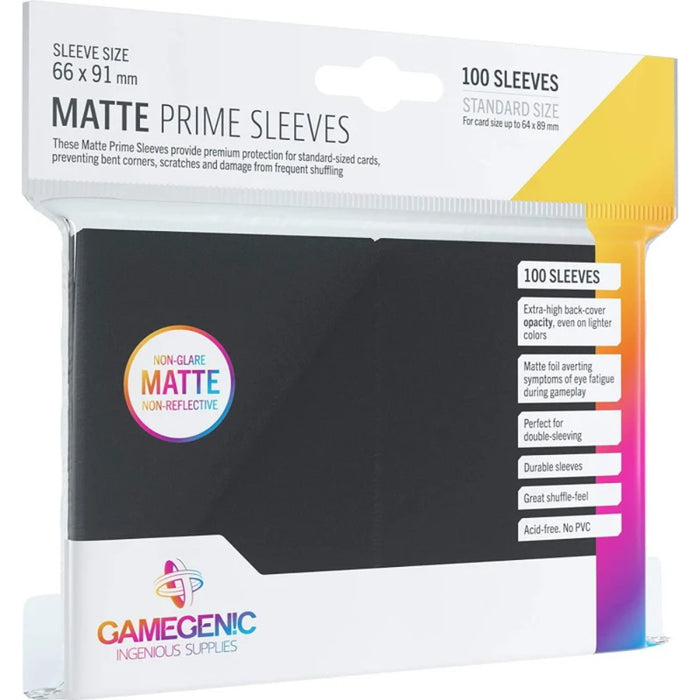 Sleeve-uri Gamegenic - Matte Prime (100 Bucati) - Red Goblin