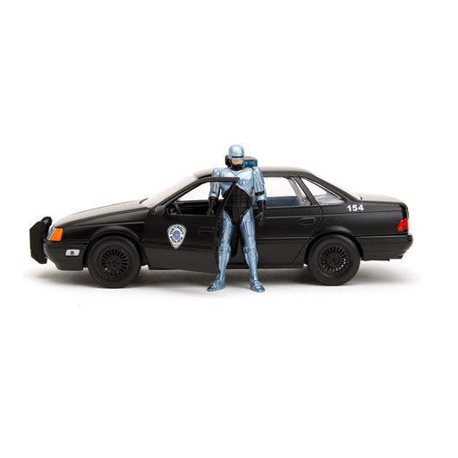 Figurina Robocop Hollywood Rides Diecast Model 1/24 1986 Ford Taurus with Robocop - Red Goblin