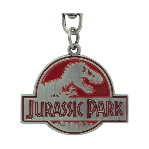 Breloc Jurassic Park - Metal Logo - Red Goblin