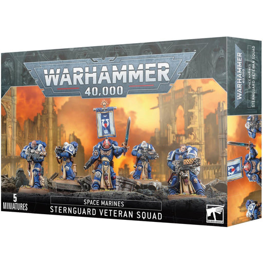 Warhammer 40.000 - Space Marines Sternguard Veteran Squad - Red Goblin