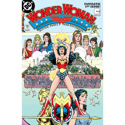 Wonder Woman (1987) 01 Facsimile Edition Perez Foil - Red Goblin