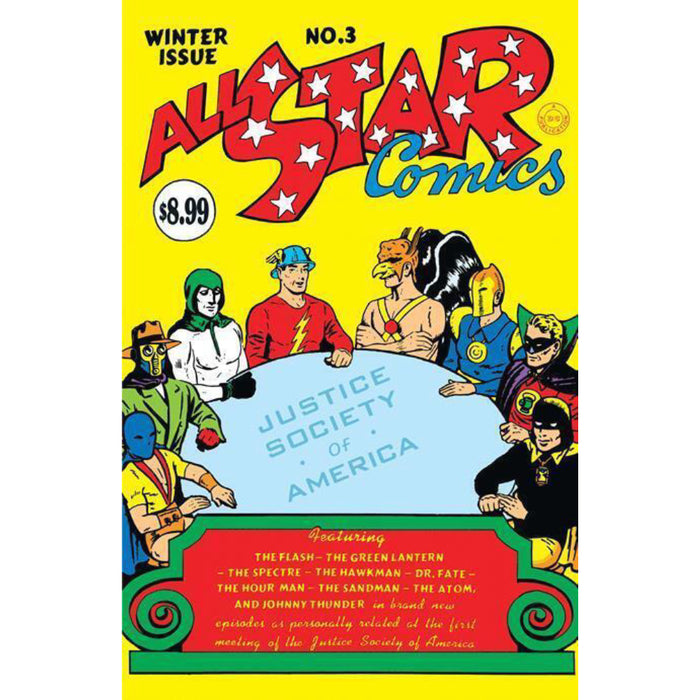 All-Star Comics 03 Facsimile Edition Cvr B Hibbard Foil Var