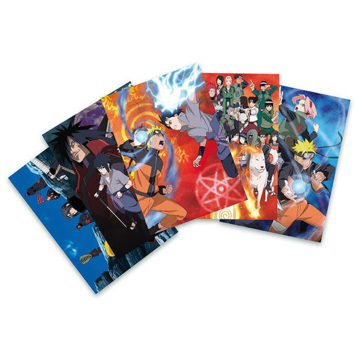 Set Cadou Naruto Shippuden - Cana 320ml + Figurina Acrilica + Postcards Naruto