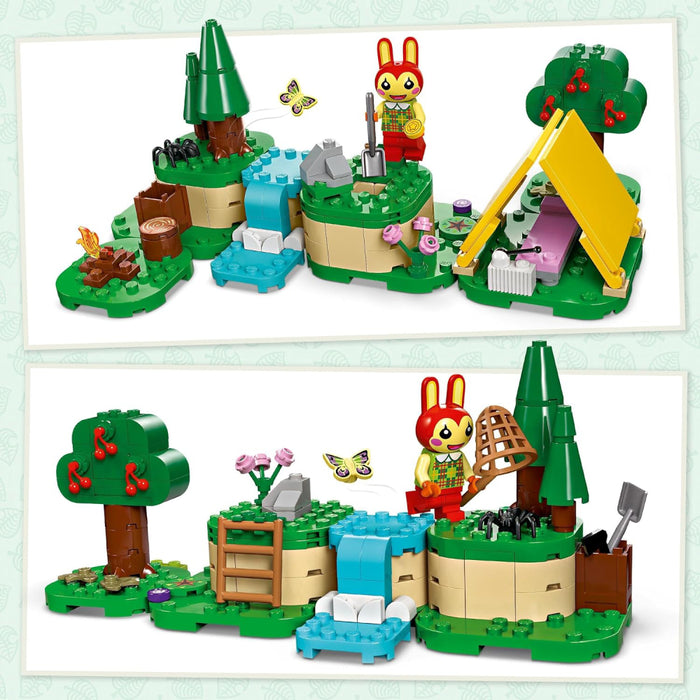 Lego Animal Crossing Activitatile in Aer Liber ale lui Bunnie 77047