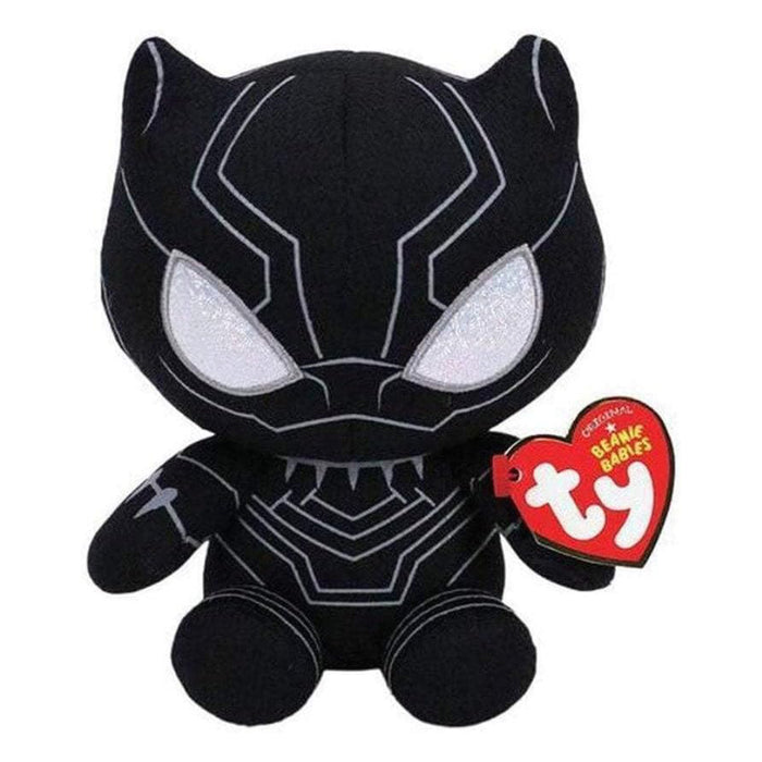 Figurina de Plus Ty 15 cm Beanie Babies Soft Marvel Black Panther