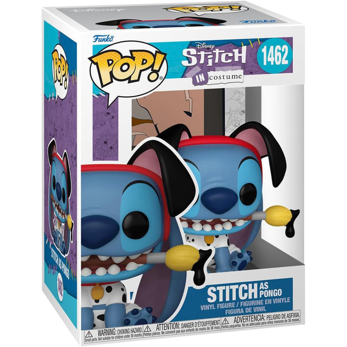 Figurina Funko POP Disney Stitch Costume - 101 Dalmatians PONGO