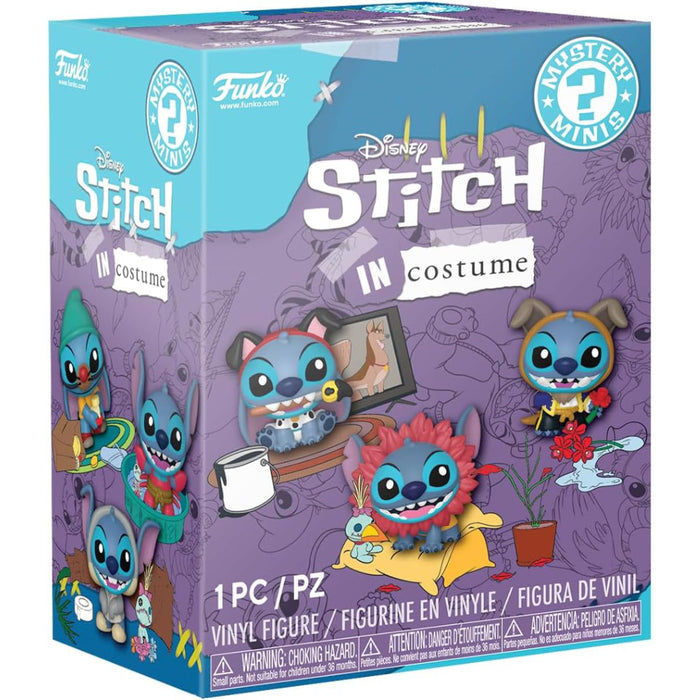 Mini Figurina Funko Pop Mystery Mini Disney - Stitch in Costume