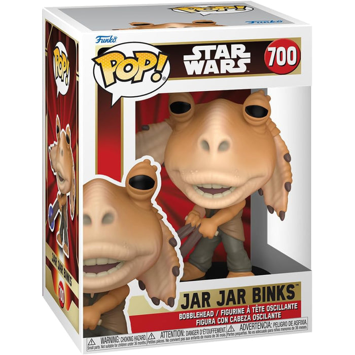 Figurina Funko POP Star Wars SW - Jar Jar Binks with Booma Balls