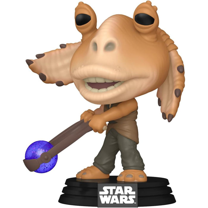 Figurina Funko POP Star Wars SW - Jar Jar Binks with Booma Balls