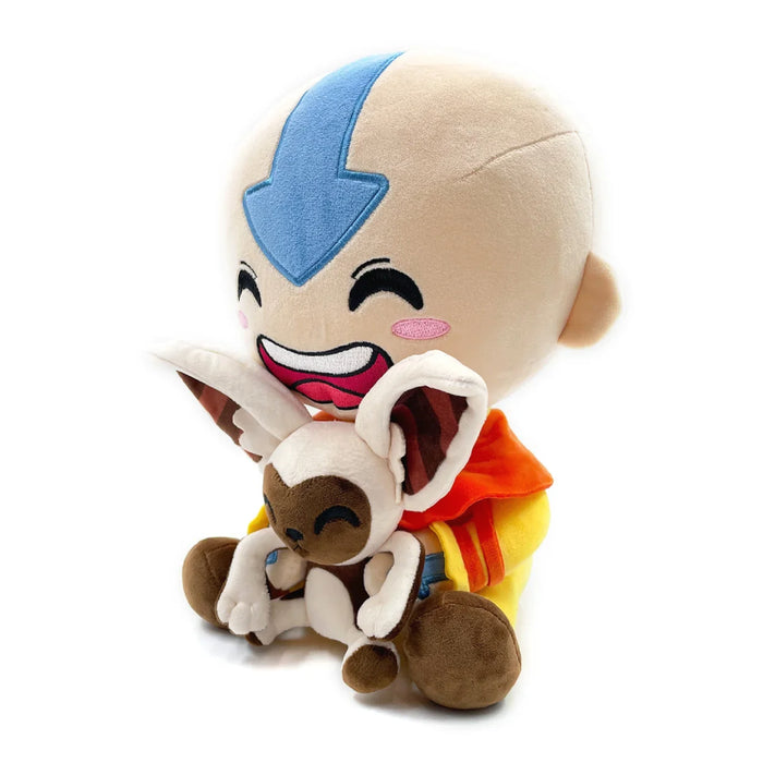 Figurina de Plus Avatar The Last Airbender - Aang and Momo 30 cm