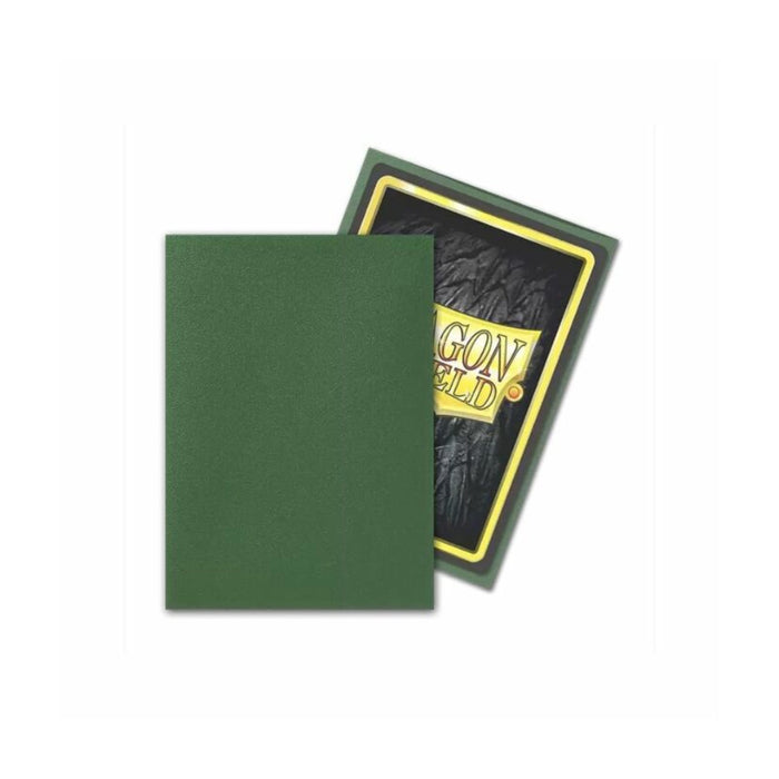 Sleeve-uri Dragon Shield Standard Size Matte Sleeves - Forest Green (100 Bucati)