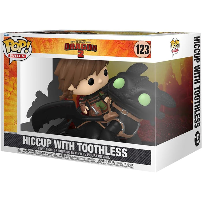 Figurina Funko Pop Rides DLX HTTYD - Hiccup with Toothless