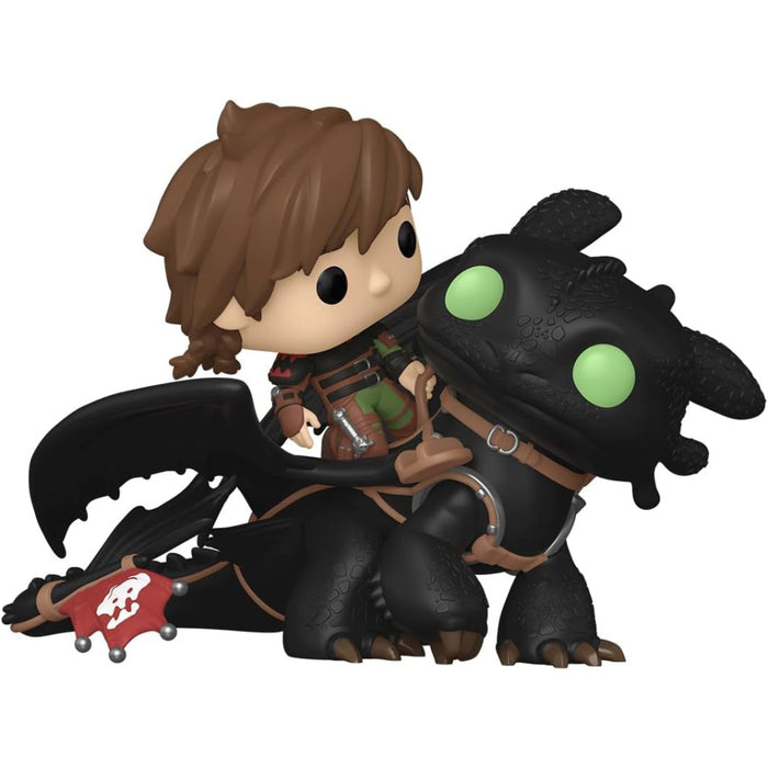 Figurina Funko Pop Rides DLX HTTYD - Hiccup with Toothless