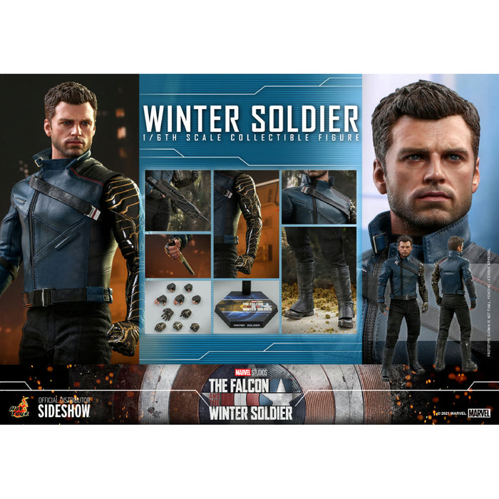 Figurina Articulata The Falcon and The Winter Soldier 1/6 Winter Soldier 30 cm