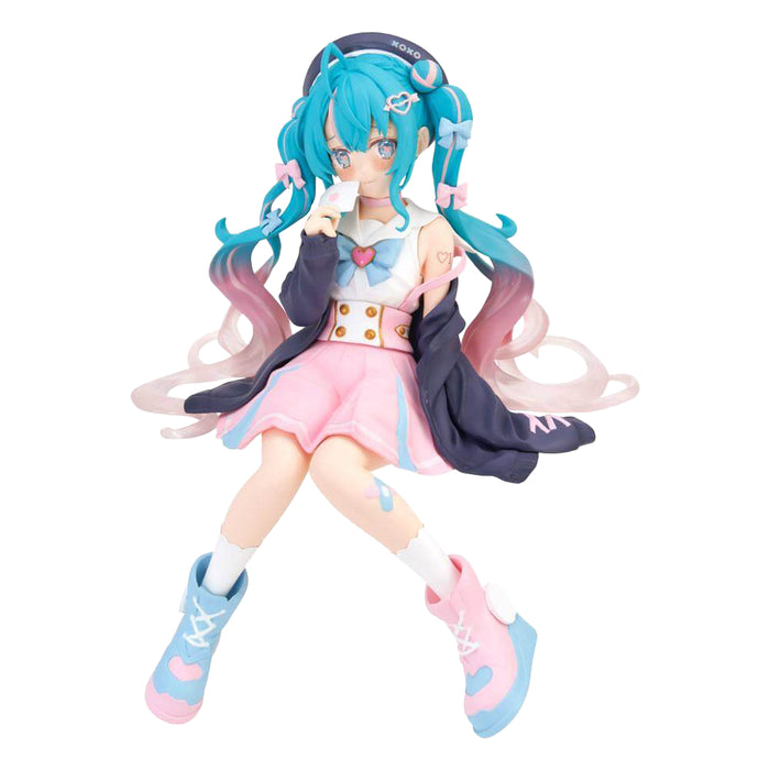 Figurina Hatsune Miku Noodle Stopper PVC Love Sailor Grey Color Ver 13 cm