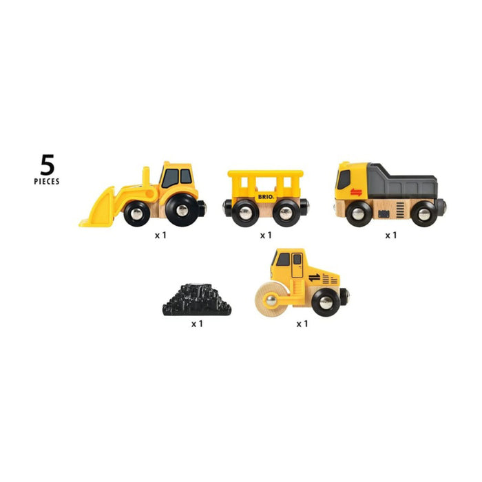 BRIO6580 - Set cu vehicule pentru constructii