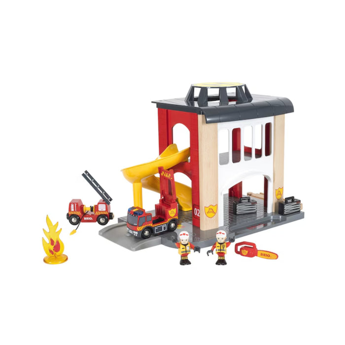 BRIO8331 - Set sectie de pompieri