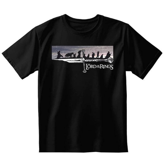 Tricou Lord of the Rings - Unisex Black - The Fellowship