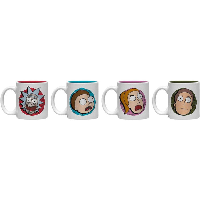 Set 4 Cani Espresso Rick and Morty - Characters