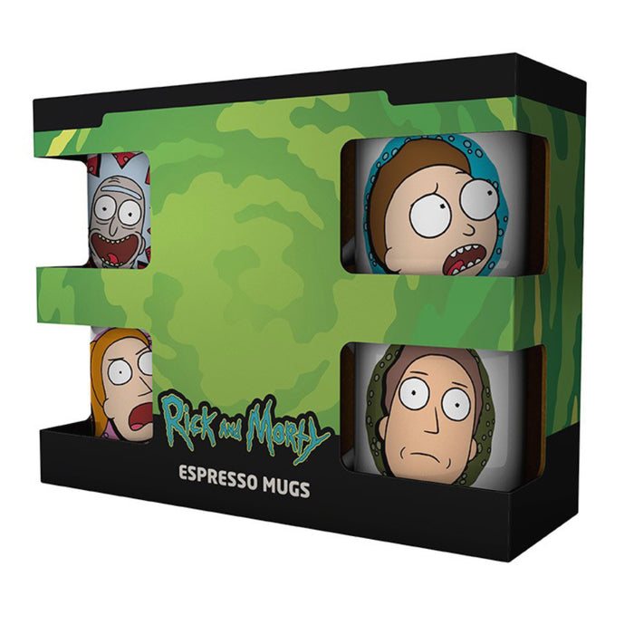 Set 4 Cani Espresso Rick and Morty - Characters