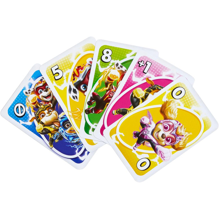 Paw Patrol The Mighty Movie Card Game UNO Junior