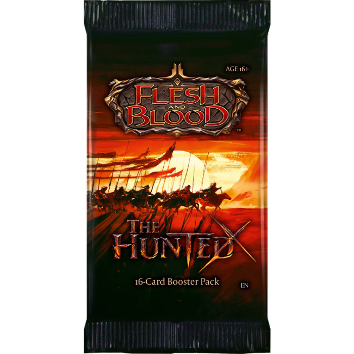 Precomanda Flesh and Blood TCG - The Hunted Booster Display (24 Packs)