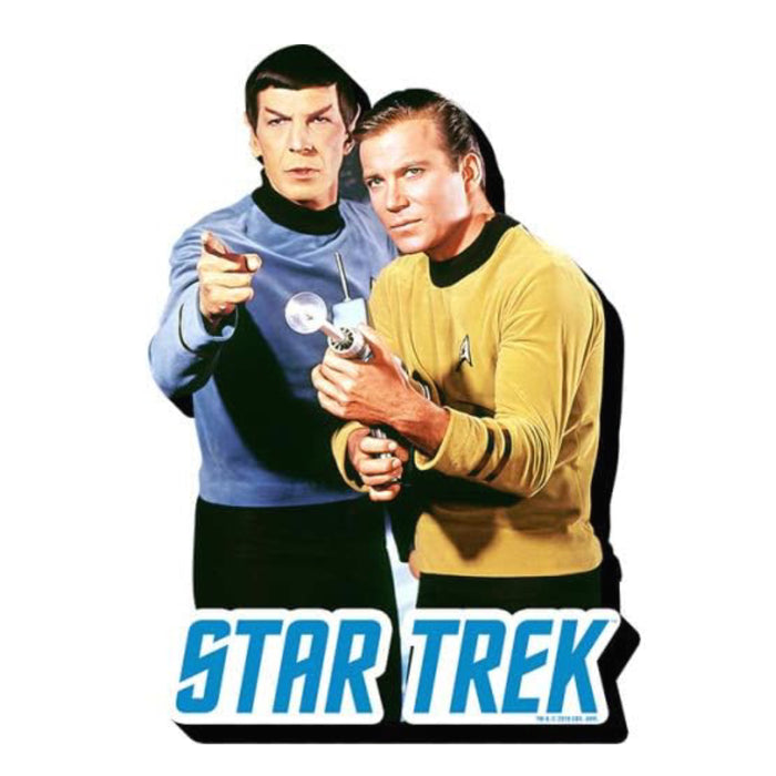 Magnet Frigider Funky Chunky Star Trek - Kirk and Spock