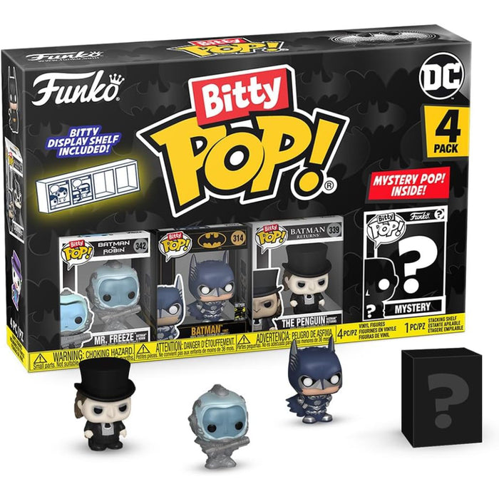 Set 4 Mini Figurine Funko Bitty Pop Batman 85th - Freeze