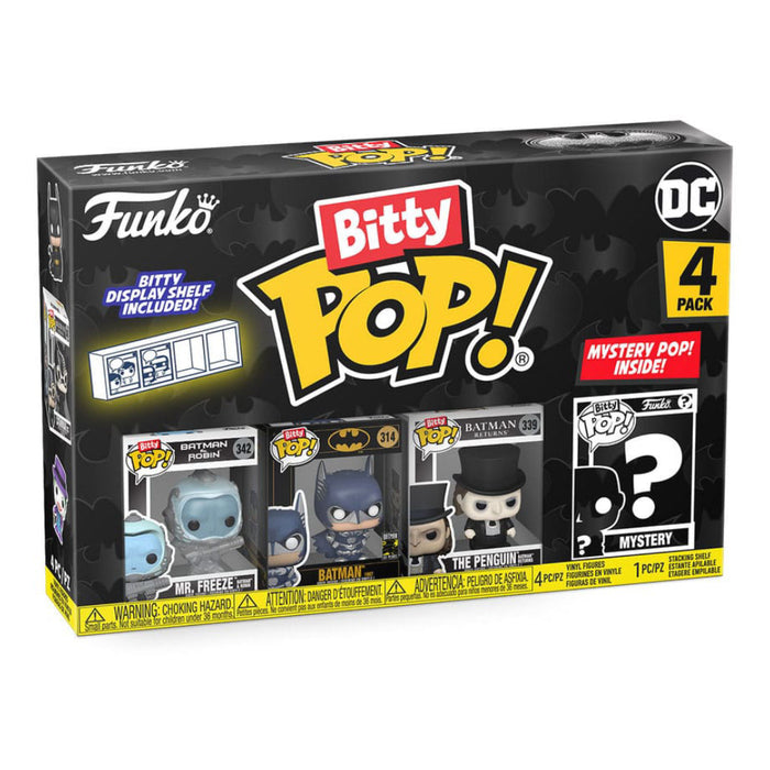 Set 4 Mini Figurine Funko Bitty Pop Batman 85th - Freeze