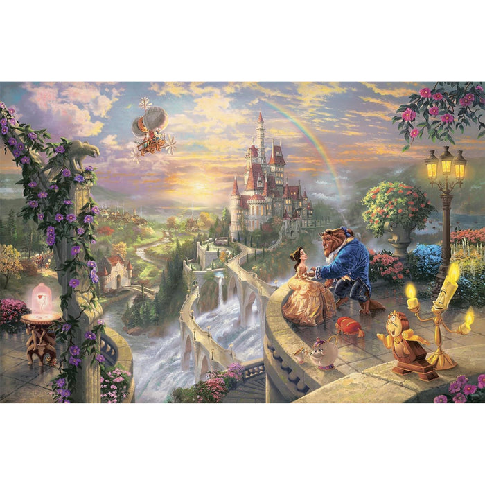 Puzzle Thomas Kinkade - Disney - The Beauty and The Beast 1000