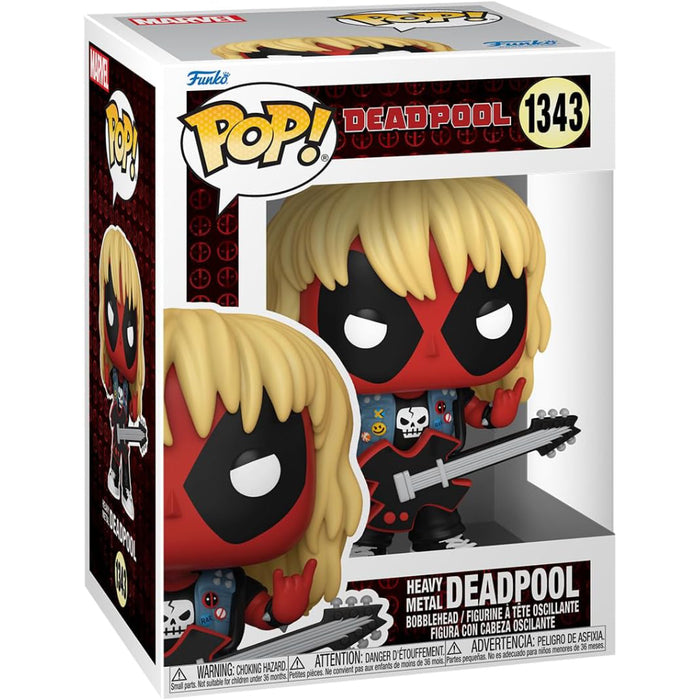 Figurina Funko POP Marvel Deadpool - Heavy Metal Band