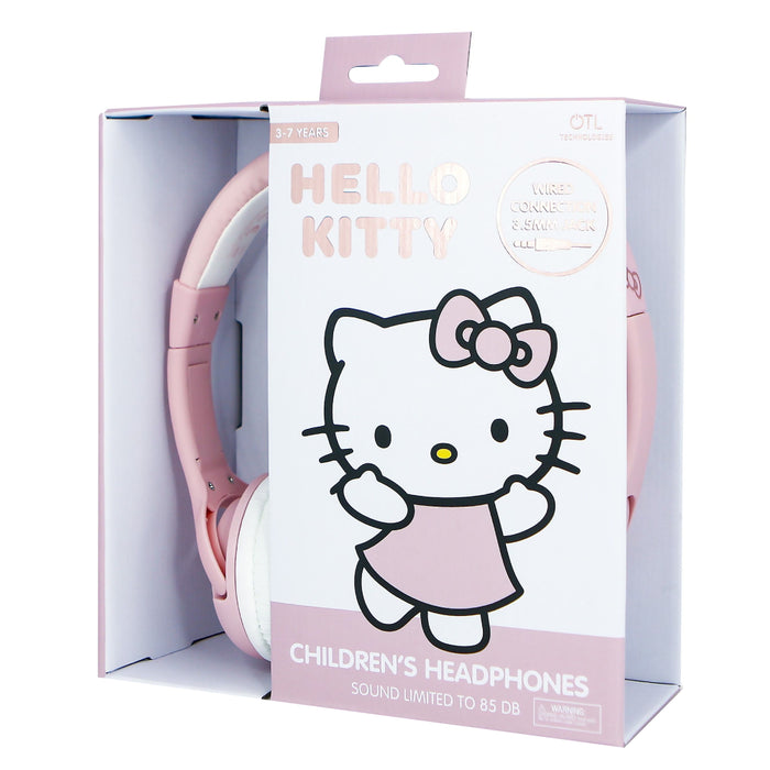 Casti pentru Copii OTL - Hello Kitty Rose Gold