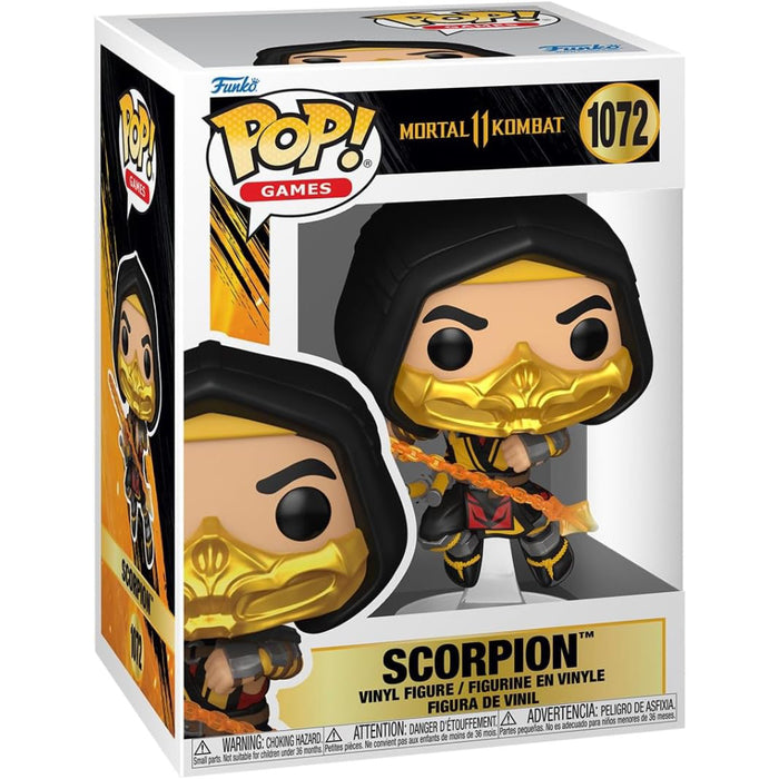 Figurina Funko Pop Games Mortal Kombat - Scorpion 9 cm